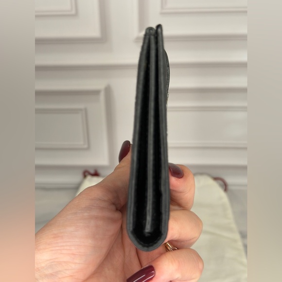 Salvatore Ferragamo Black Leather Long Wallet | Gancini | Authentic | RA COA - Picture 5 of 13